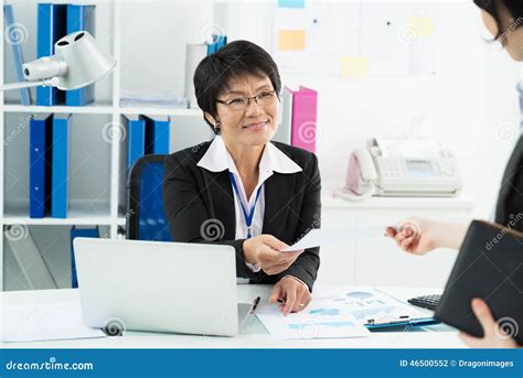 Friendly Boss Stock Photo Image 46500552