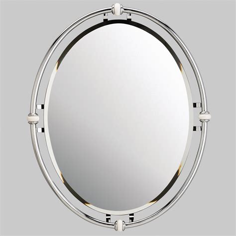 Do you suppose oval mirror bathroom appears to be like nice? Kichler Oval Beveled Mirror & Reviews | Wayfair