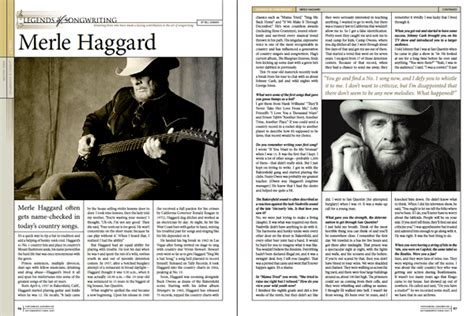 An Interview With Songwriter Merle Haggard