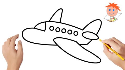 How To Draw An Airplane 2 Easy Drawings Youtube