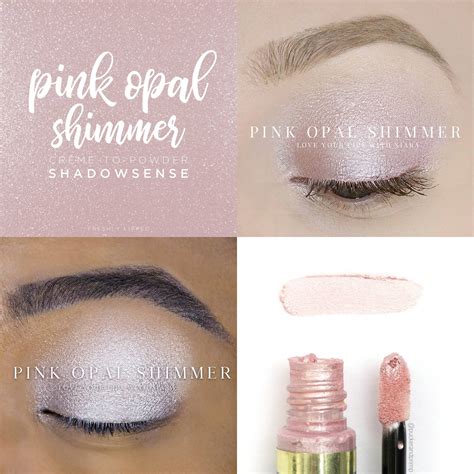 Pink Opal Shimmer Shadowsense Swakbeauty Com