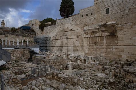 Reconstrucci N Del Muro De Las Lamentaciones En Jerusal N Anadolu Ajans