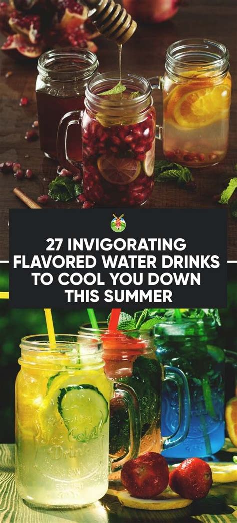 27 Invigorating Flavored Water Drinks To Cool You Down This Summer