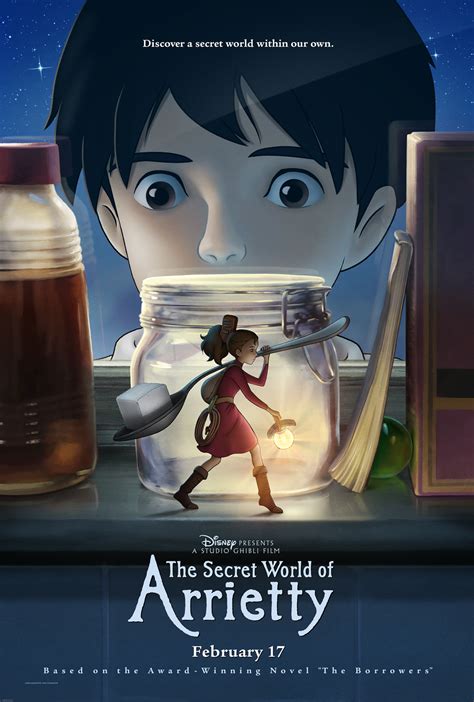 The Secret World Of Arrietty Official Trailer Poster And 3 Images We
