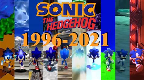 Evolution Of 3d Sonic Games First Levels 1996 2021 Youtube
