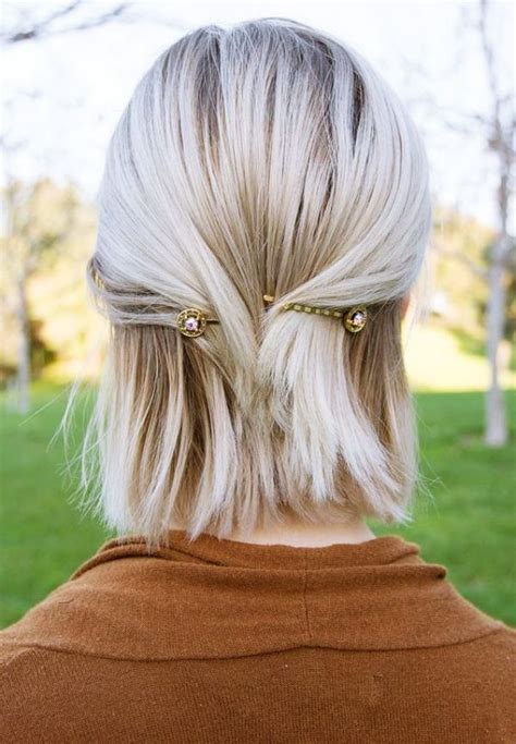 50 Bobby Pin Hairstyles That Can Be Done In 3 Minutes Bobby Pin