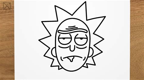 How To Draw Rick Rick And Morty Step By Step Easy Youtube