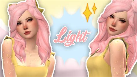 Light Ii The Sims 4 Cas Ii Collab W Lizziecorn Youtube