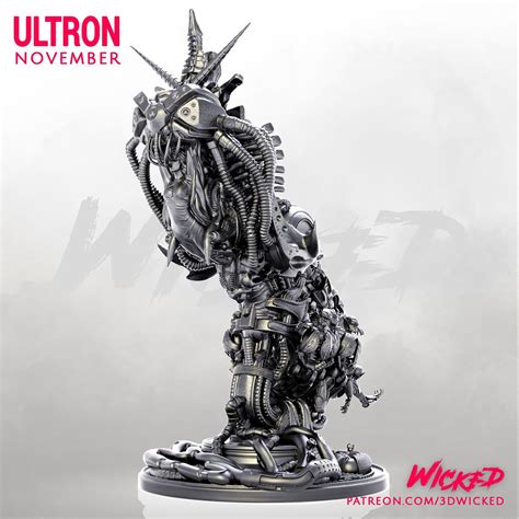 Ultron From Marvel Stl File 3d Print