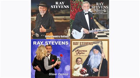 country music hall of fame member ray stevens announces four new albums each highlighting