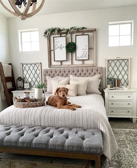 Farmhouse Master Bedroom Ideas To Bring Rustic Charm Into Your Sleeping Space