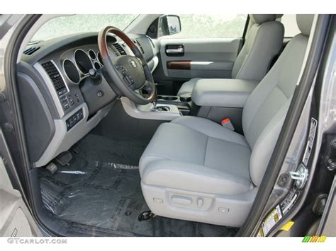 Black Interior 2012 Toyota Sequoia Platinum 4wd Photo 63149584