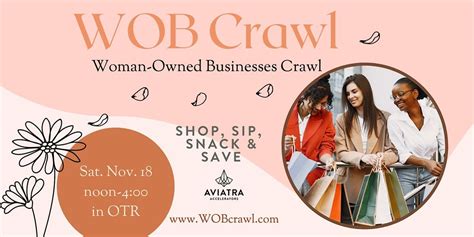 Wob Crawl Woman Owned Business Bricker Graydon Community Space