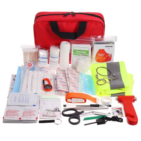 192pcs First Aid Kit Bag Emergency Kit Survival Bag Multi Purpose