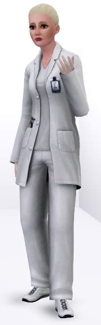 The Sims Resource Doctor Coat Improved Shape
