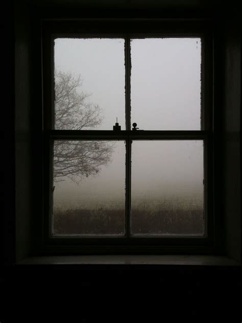 3rd December The Mist Descends Through The Window Window View Dark