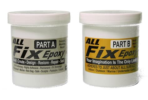 All Fix 2 Part Epoxy Putty 34 Lb Kit All Purpose 1001 Uses Epoxy