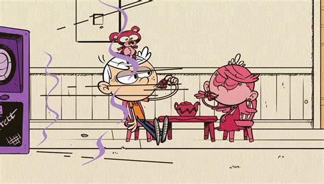 Image Tlhts Linc Drinking Tea With Lolapng The Loud House