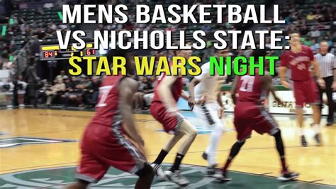Uh Mens Basketball Star Wars Night Youtube