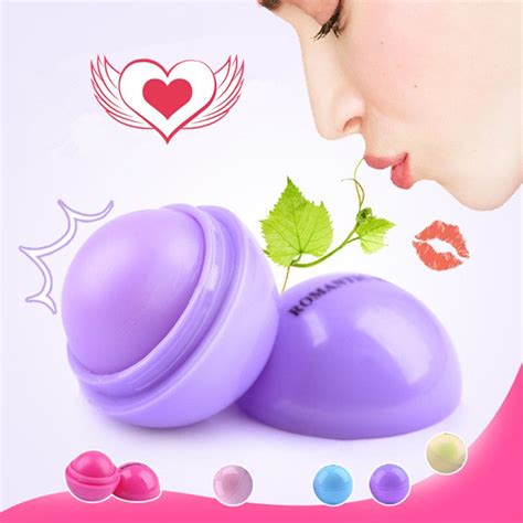 2pcs Newest Ball Lip Balm Professional Organic Ingredients Sweet Taste