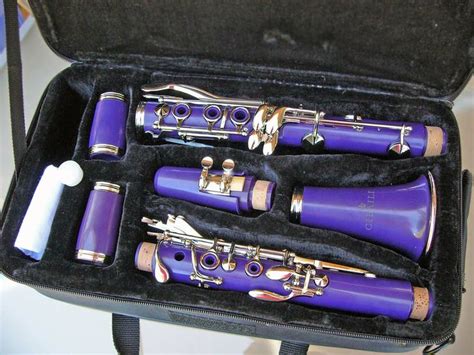 Purple Clarinet Clarinet Love Band Marching Band