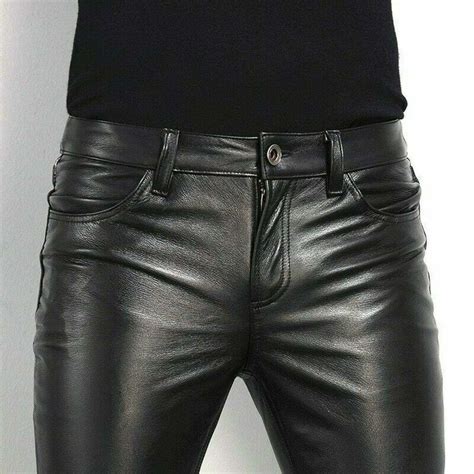 Top 87 Genuine Leather Pants Mens Latest Ineteachers