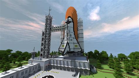Minecraft Space Shuttle Base Map Download Surviving Minecraft