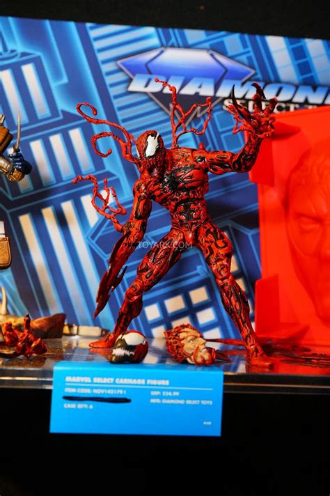 Marvel Select Carnage Toy Fair Image Thevenomsite