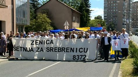 Zeničani I Ove Godine Organizirali Šetnju Za Srebrenicu U čast žrtava