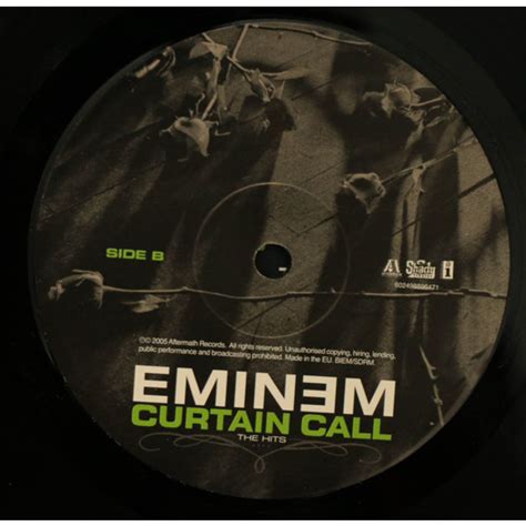 Eminem Curtain Call The Hits 180g Vinyl Record 2lp Vinylvinyl