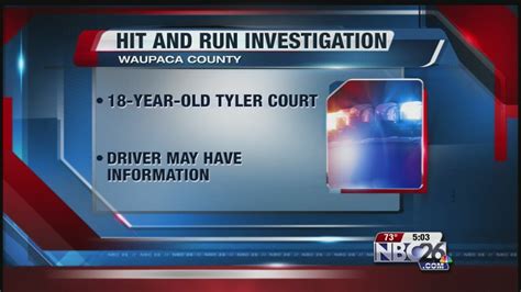 Waupaca County Hit And Run Investigation Youtube