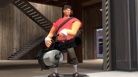 Cursed Picture Of Heavy Weapons Scout Rtf2
