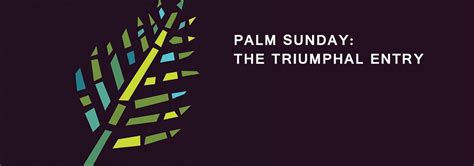 Palm Sunday The Triumphal Entry April 5 2020 Songtime