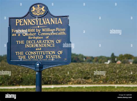 Pennsylvania Welcome Sign Hi Res Stock Photography And Images Alamy