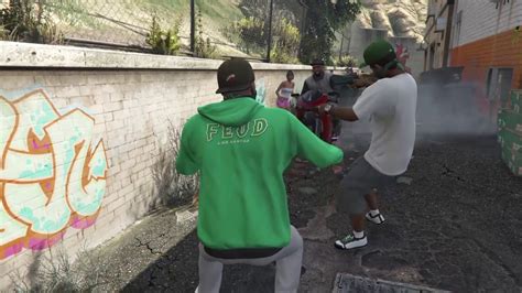 Grand Theft Auto Vvégigjátszás 4rész Families Vs Ballas Youtube