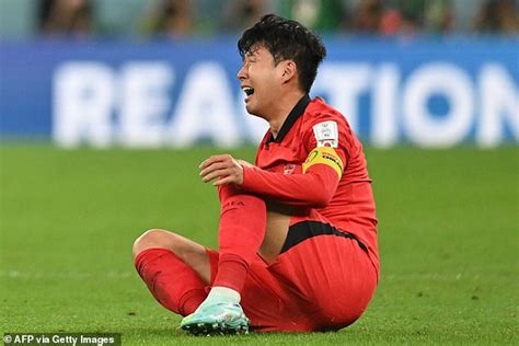 Ans Laud Son Heung Min After The Forward Breaks Down Into Tears