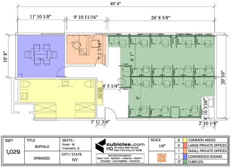 Cubicle Layout Office Planning For A Small Office Office Space