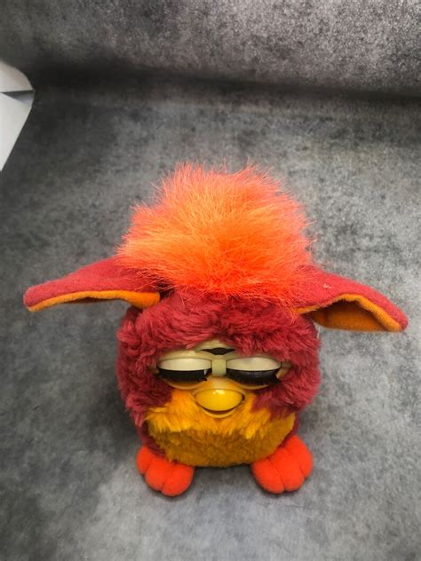 Rooster Furby 1998 Rooster Model Vintage Furby Brown Eyes Etsy