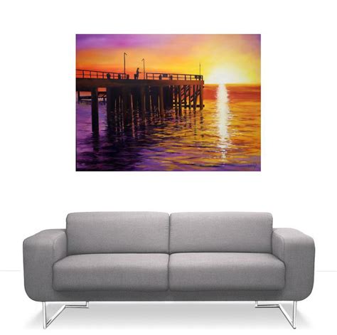 Fraser Island Sunset By Ian Duncan For Sale