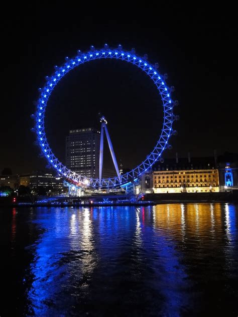 The London Eye At Night London Eye At Night Dreams Do Come True