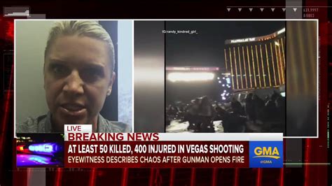 Las Vegas Shooting Survivor Lisa Fine “i Saw People Getting Shot Right