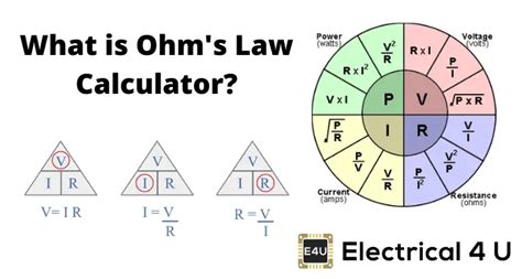 Ohms Law Calculator Electrical4u
