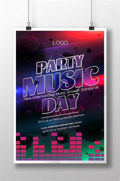 Shop affordable wall art to hang in dorms, bedrooms, offices, or anywhere blank walls aren't welcome. Colorful fantasy abstract music festival poster | PSD Free ...