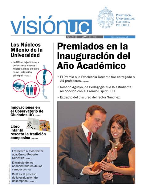 Visión UC Nº by Publicaciones UC Issuu