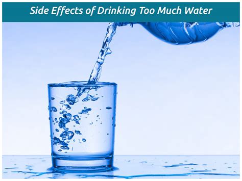 7 Less Known Side Effects Of Drinking Too Much Water