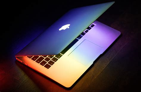 Free Images Laptop Notebook Macbook Light Technology Color