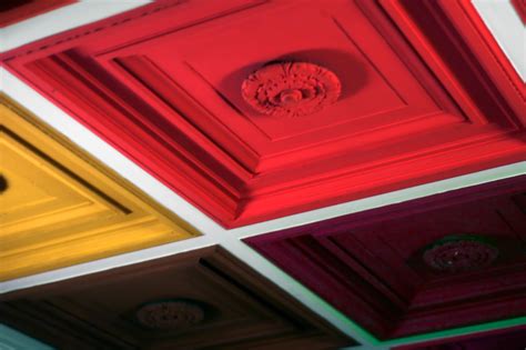 Painting ceiling tiles for living room. Should You Paint Your Ceiling Tiles? - Decorative Ceiling ...