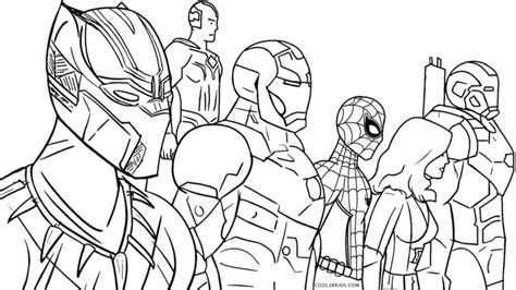 Get This Marvel Black Panther Coloring Pages Avenger Hdi2