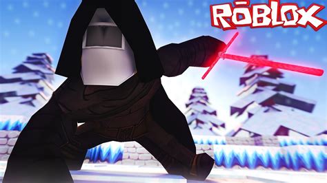 Kylo Ren In Roblox Roblox Star Wars Youtube