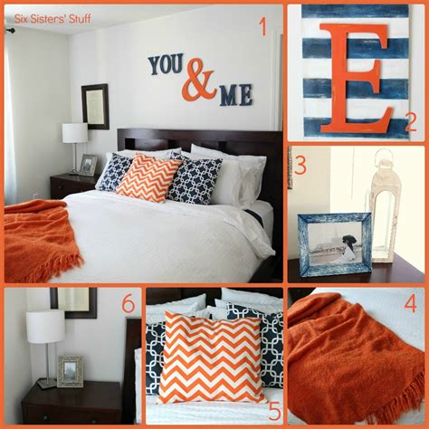 Consider spending most of your budget on small decorative accents while opting for more simple bedding and furniture. Master Bedroom Makeover on a Budget | Six Sisters' Stuff